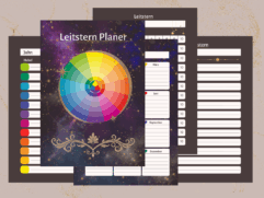 Leitstern Lebenskunst Planer-Einlagen (A5)